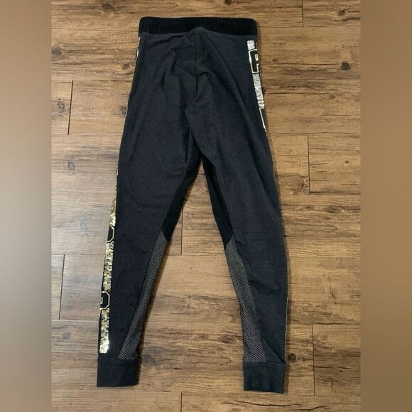 PINK VS BLING TSHIRT / SEQUIN JOGGER LEGGINGS P OUTFIT - Picture 11 of 12